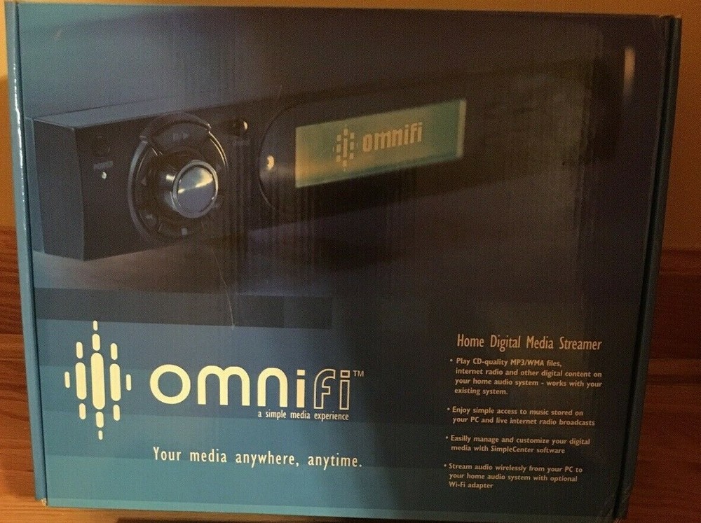 BRAND NEW DMS1Omnifi Home Digital Media Streamer & Wireless Adapter