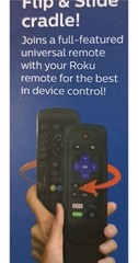 Philips Elite Plus SRP2024R/27 Four Device Universal Remote Control For Roku