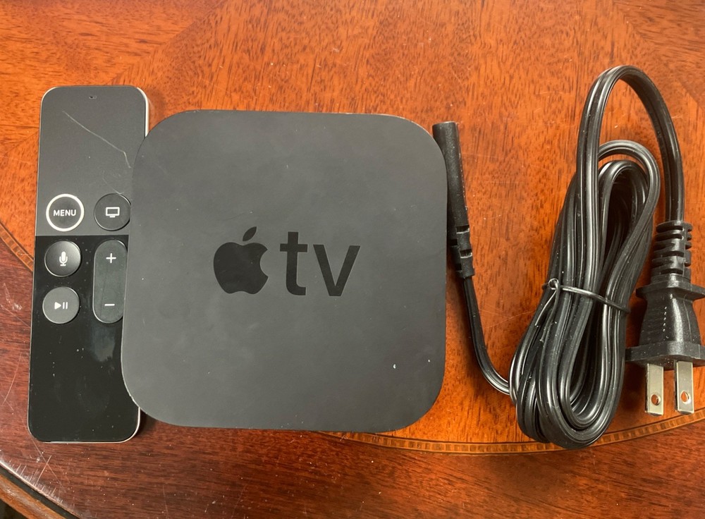 Apple TV 4K A1842 Streamer with Cord & Remote