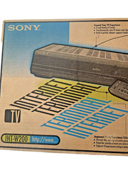 Sony 1998 Vintage Webtv Plus INT-W200 Internet Terminal New in Box