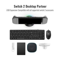 TV Dock Station Multifunction TV Converter Station with 4K Output Light