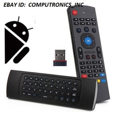 2.4GHz Fly Air Mouse + Wireless Qwerty Keyboard Remote For JADOO 7 TV Android