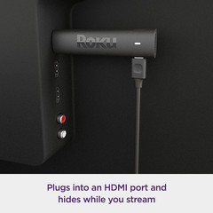Roku Streaming Stick 4K/HDR/Dolby Vision Streaming Device with Roku Voice Remote