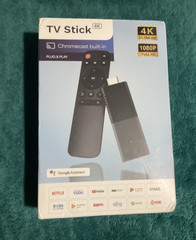 Smart TV Stick 4K UHD Chromecast Built in Android TV Google Assistant Remote