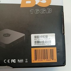 BuzzTV B5 Smart Media Player Box 16GB Streaming TV Media Device Black