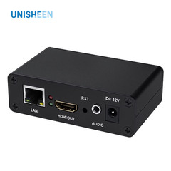 Hot-Sale FHD IP to HDMI Video Decoder Stream H.265 H.264 RTSP SRT RTSP RTMP UDP