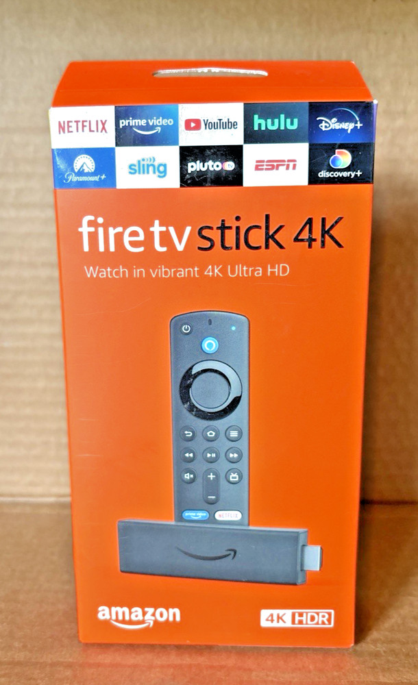 New Sealed Amazon Fire TV Stick 4K 3rd Gen. w/Alexa Voice Remote, 2021 Edition