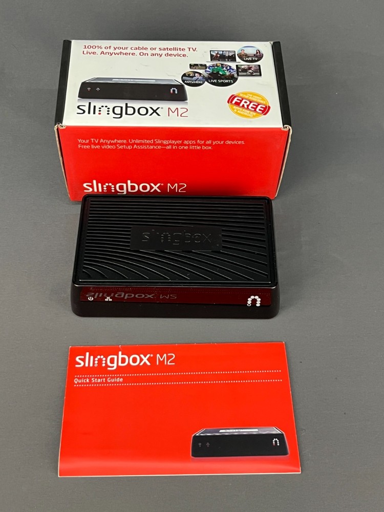 Slingbox M2 Media Streamer – Black BRAND NEW (6E)