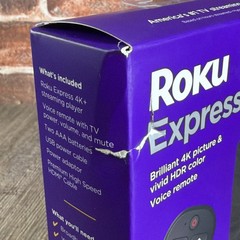 Roku Express 4K + Plus 2021 3941RW Streaming Media Player HD/4K/HDR Sealed