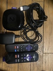 Roku 2 (3rd Generation) Media Streamer 2720X – Black w/ 2 remotes