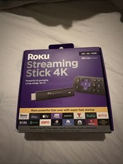 New & Sealed Roku Streaming Stick 4K HDR Dolby Vision, Wi-Fi Device SKU # 3820R2