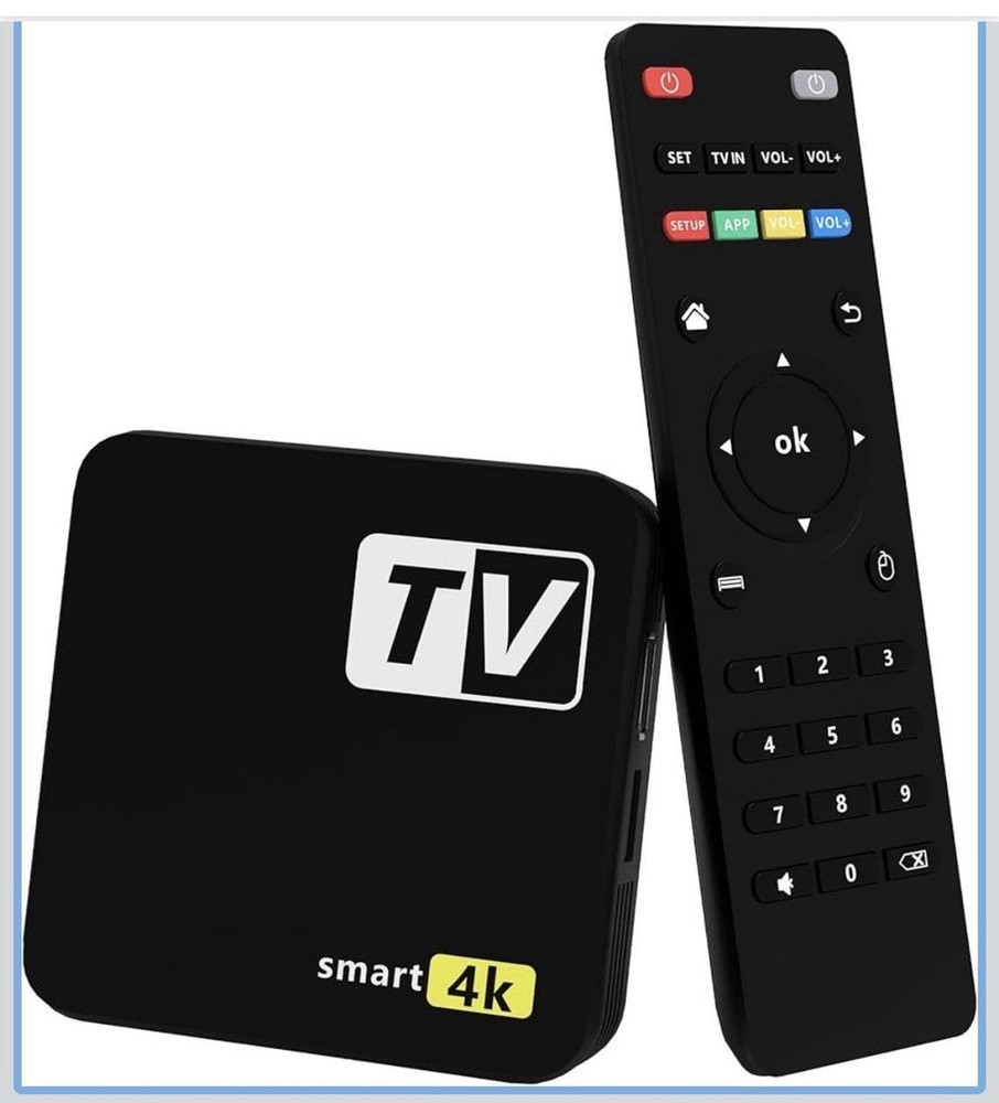 Elevate Entertainment: 4K Smart Streaming Device – Control TV with Remote & Apps