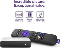 Brand New Roku Premiere 3920RW HD/4K/HDR Streaming Media Player,Latest Version!
