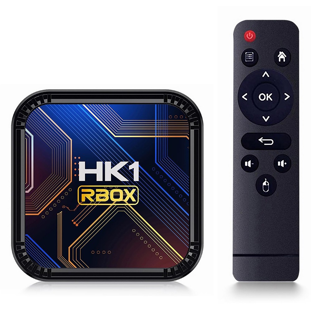 Android 13.0 TV Box, Box 2026 with 3D 8K 4GB RAM 32GB ROM black