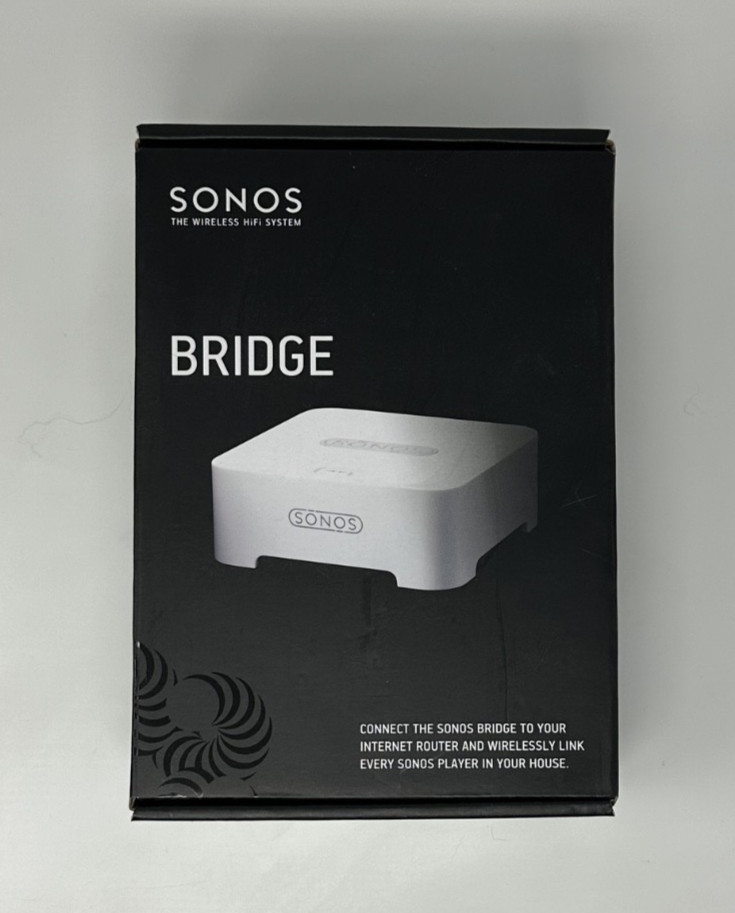 Sonos Bridge Wireless HiFi System White w/OEM Power Supply Cable WHITE