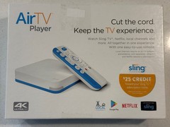 AirTV Streaming Media Player HD 4K Sling Netflix Google Play UIW4010ECH open box