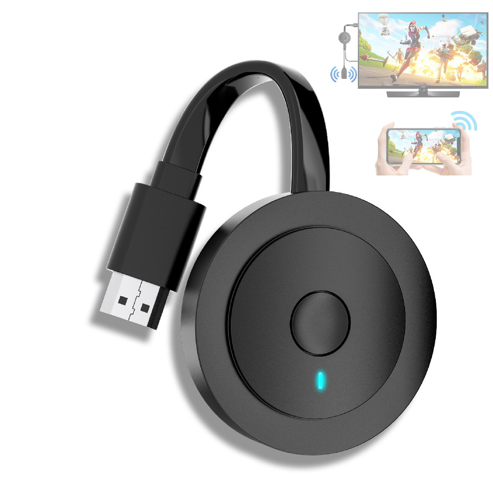 Darlyor 4K Wireless Hdmi Display Dongle Adapter 1080P Wifi Casting Movies Shows