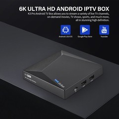 WE2USAT K3 PRO Home Theater TV Box Dual Band WiFi Ethernet HD Media Receiver