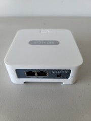 SONOS Connect Bridge – White – Power Adapter – LAN Cable – TESTED