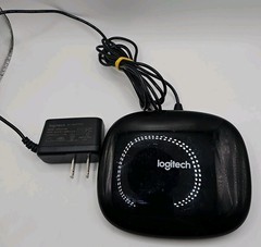Logitech Harmony O-R0004 Ultimate Hub & Logitech AC Adaptor Tested & Working