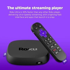 Roku Ultra – Ultimate Streaming Player – 4K Streaming Device for TV with HDR10+,