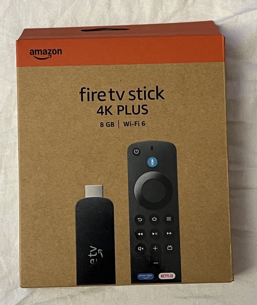 Amazon Fire TV Stick 4K Plus WiFi 6 Alexa Voice Remote NEW Sealed