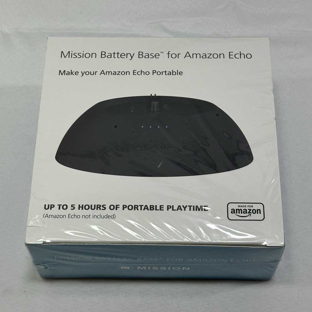 Made For Amazon, Battery Base for Echo (4th generation) Black – New Sealed NIP