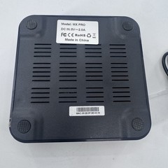 MXQ Pro Android TV Smart Media Streamer Box & Power Adapter