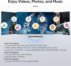 NEUMI Atom 4K Lite Ultra-HD Digital Media Player for USB ATOM Lite, Black