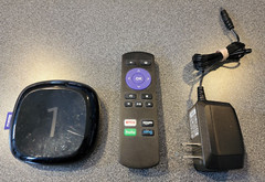 Roku 1 (3rd Gen) Media Streamer 2710X, Power Cord, Remote – Tested & Works