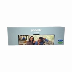 Facebook Portal TV Media Streamer Alexa Smart Camera HDMI Black