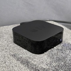 Apple TV 4K A1842 32GB Black Media Streamer With Power Cable & Remote – READ