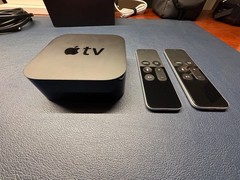 Apple TV 4K 1st Gen A1842 & Apple TV HD A1625 TWO Media Streamer in Apple Boxes