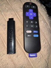 Roku Streaming Stick 4K Portable,HDR/Dobly Vision/Roku Remote & Stick Only