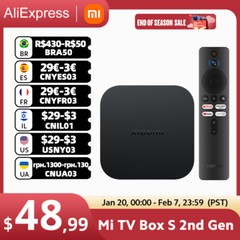 TV Box S 2nd Gen 4K Ultra HD BT5.2 2GB