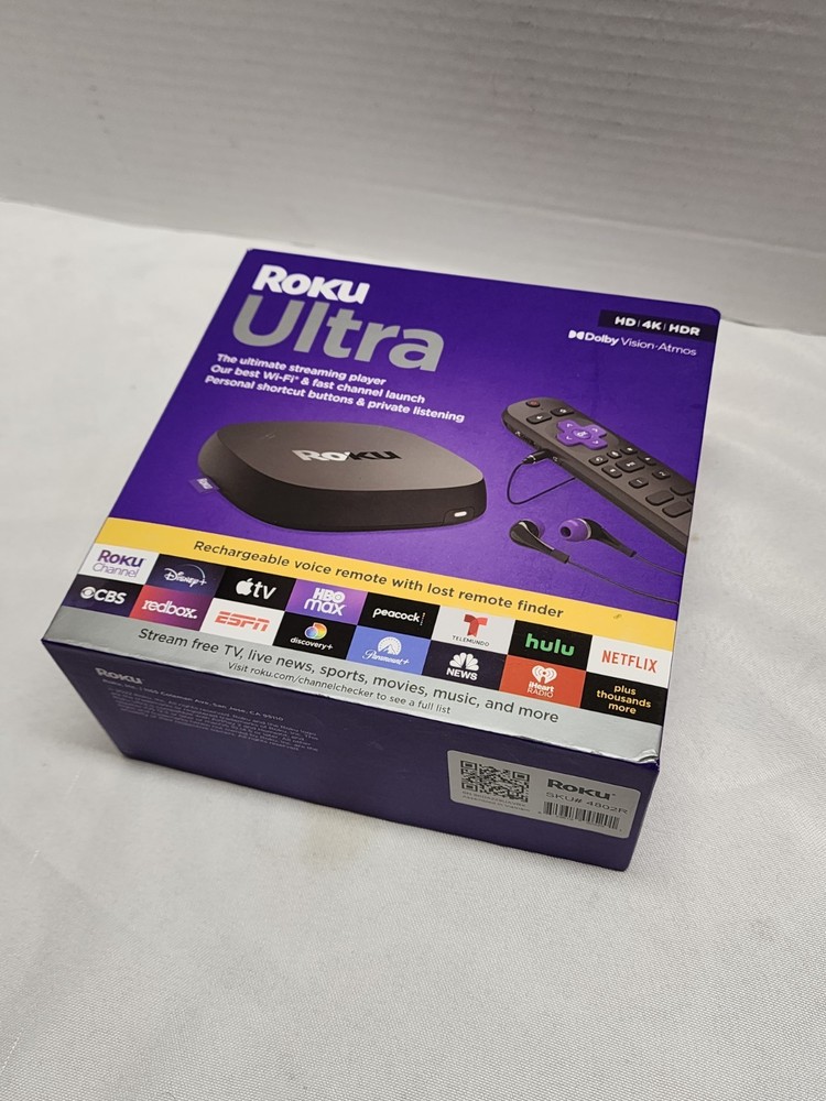Roku Ultra 4802R (4802X) 4K Streaming Media Player with Remote