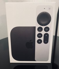 Apple TV MN893LL/A 3rd Gen Wi-Fi 4K 128gb Digital Media Player – Black