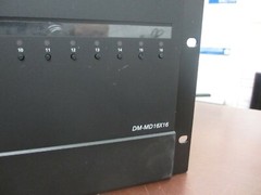 Crestron DM-MD16x16 High Definition Digital Media Distribution w/ Module Cards