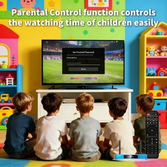 SuperBox S7 Max Dual Band WiFi6 6K Ultra HD TV Box with Voice Control Remote