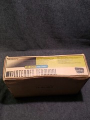 Vintage Sony WEBTV PLUS INT-W200 Internet Terminal & Keyboard … ….(OSSD)