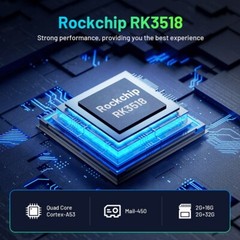 5pcs/lot dhl free HK1 RBOX K8 mini Rockchip RK3518 Android 14 TV Box 2GB 32GB