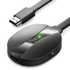 Aimibo True 4K Wireless Display Adapter 2026 Plug Play 2.4G5G60Hz Hdmi Wireless