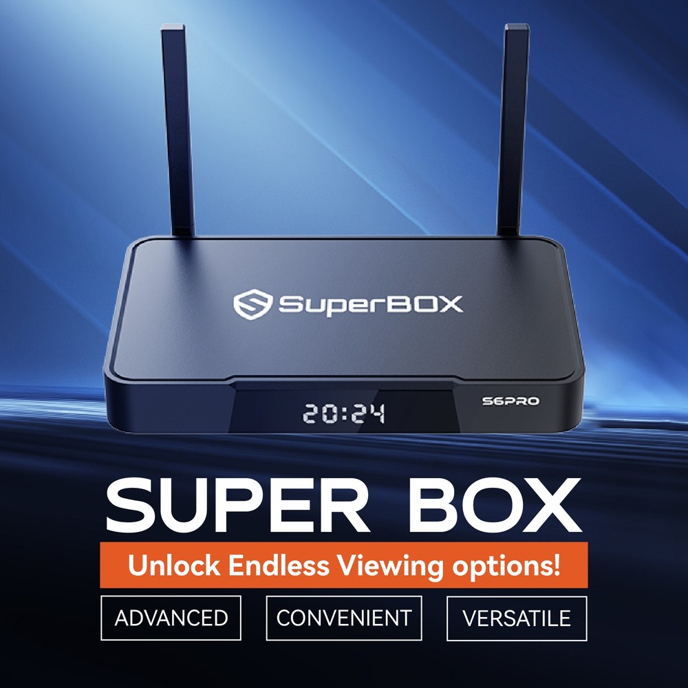 SuperBox S6 Pro BOX – Authorized Distributor – Free Shipping Android 12
