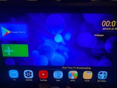 AML im95 4K UHD 8GB Storage H.265 Android TV Media Streamer WiFi Box
