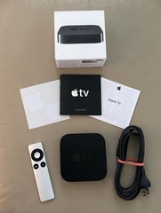 Apple TV 2nd Generation 8GB Black Media Streamer A1378