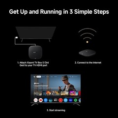 Xiaomi TV Box S 3rd Gen – 4K UHD, 32GB Storage, Voice Control & AMD FreeSync