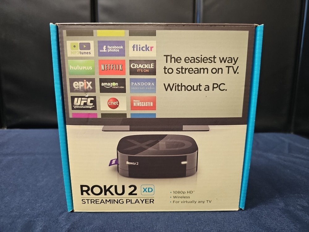 Roku 2 XD Media Streaming Player 3050R 1080p HD Brand New In Open Box