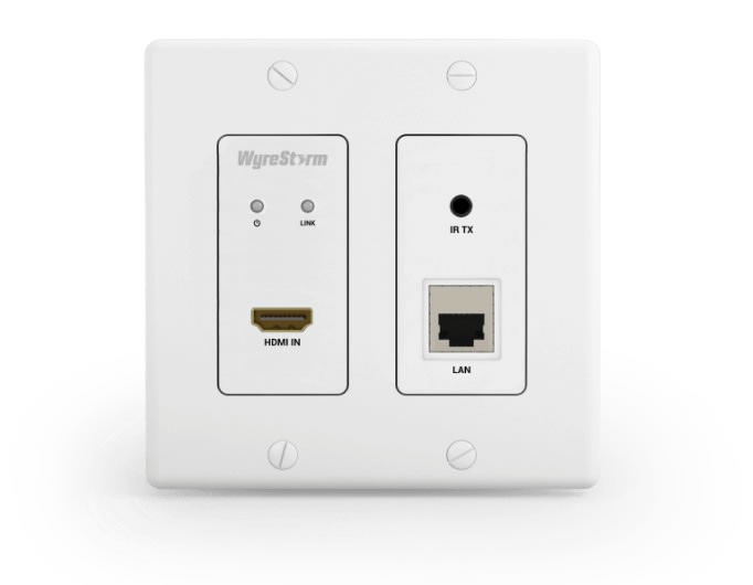 WyreStorm NHD-120-IW-TX In-Wall Encoder 4K H.265 / PoE / HDMI / 1GbE