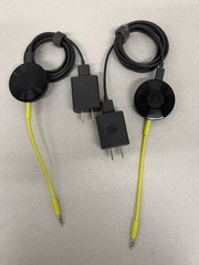 Pair (2) Google Chromecast Audio Media Streamer Used – Working – RUX-J42 – Read.