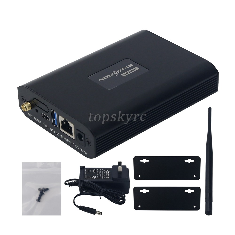 LCB2K LCD Multimedia Player Box for Synchronous Playback Across Multiple Screens